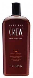 American Crew 3 in 1 1000 ml 1000 ml 3'ü 1 Arada kullananlar yorumlar